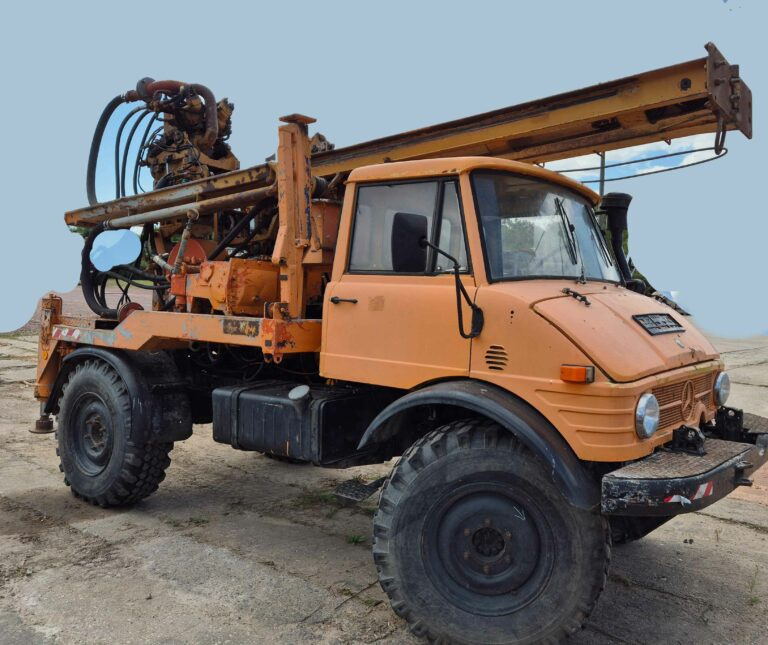Nordmeyer DSB 1 3/5 on Unimog – Drilling Rig / Bohrgerät - Máquina de perfuração: foto 1 Nordmeyer DSB 1 3/5 on Unimog – Drilling Rig / Bohrgerät - Máquina de perfuração: foto 1