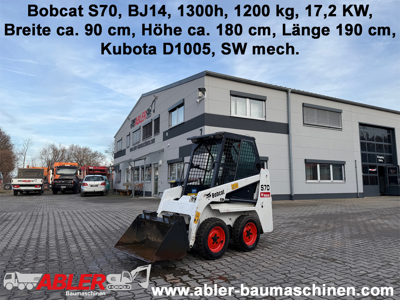 Bobcat S70 Kompaktlader - Pá carregadora de rodas: foto 1 Bobcat S70 Kompaktlader - Pá carregadora de rodas: foto 1