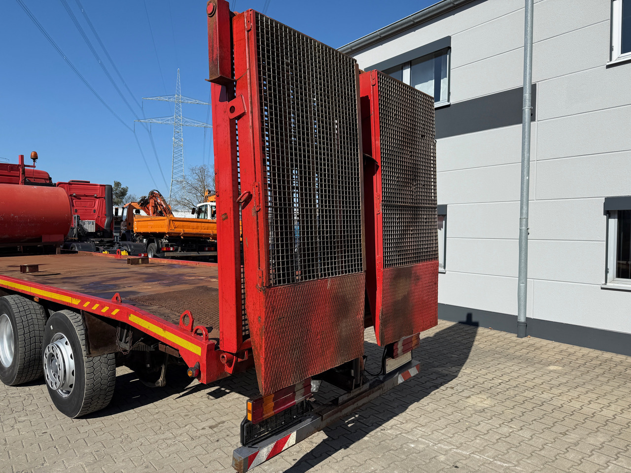 Camião Mercedes-Benz 2540 Actros MP1 Baumaschinentrnasporter: foto 7