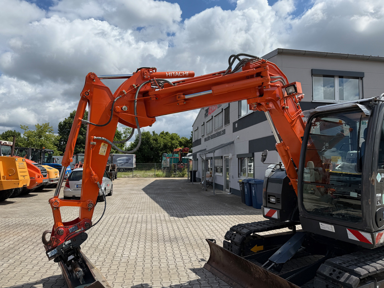Escavadeira Hitachi ZX85 US-3 OFFSET Kompaktbagger MS08: foto 12