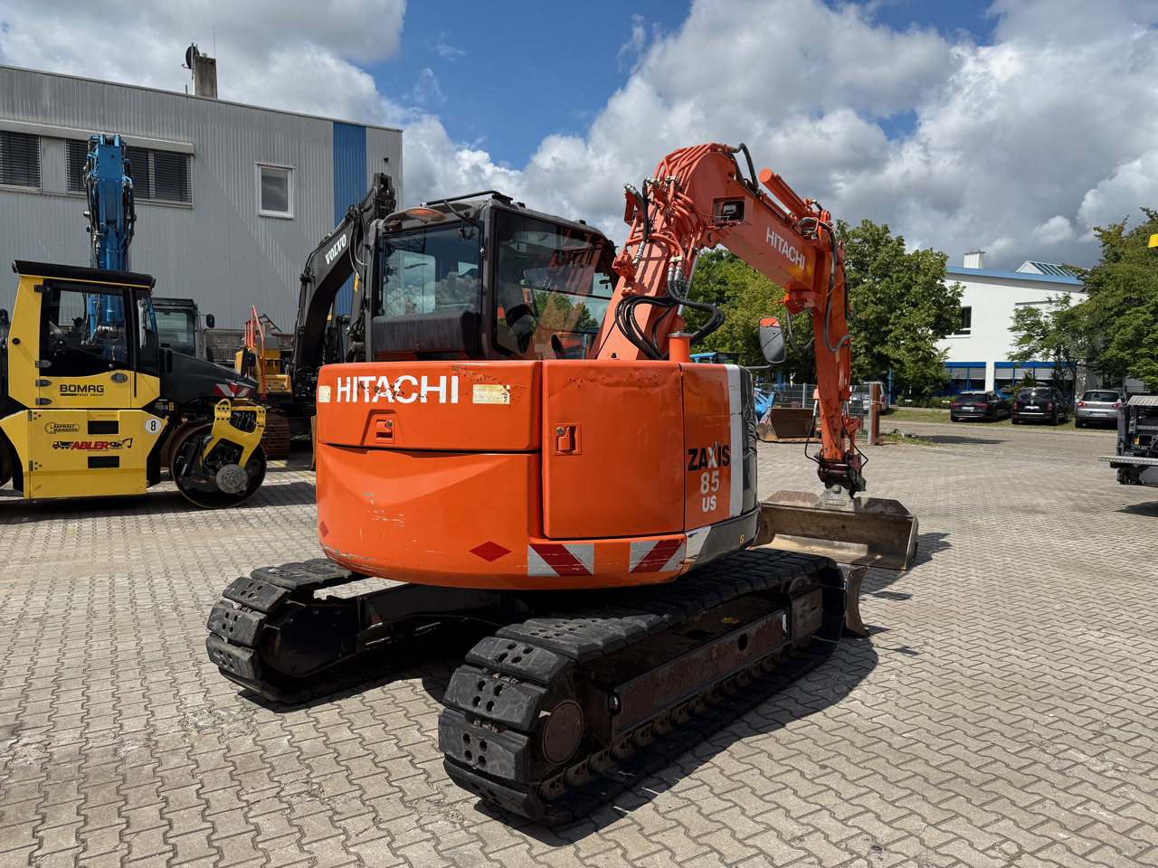 Escavadeira Hitachi ZX85 US-3 OFFSET Kompaktbagger MS08: foto 8