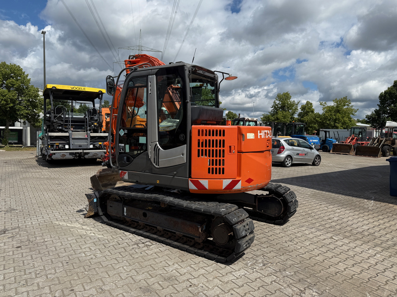 Escavadeira Hitachi ZX85 US-3 OFFSET Kompaktbagger MS08: foto 5