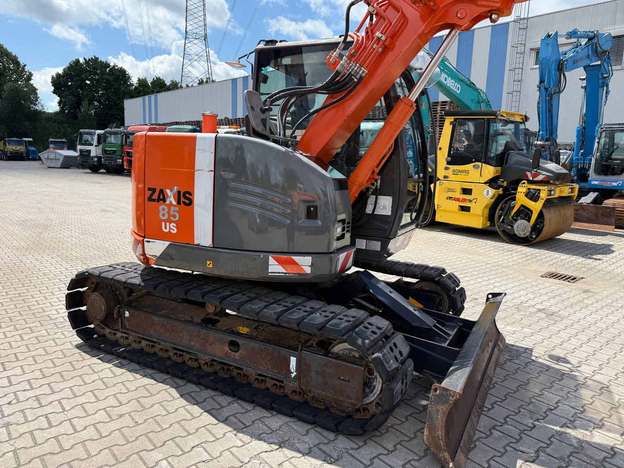 Escavadeira Hitachi ZX85 US-3 OFFSET Kompaktbagger MS08: foto 15