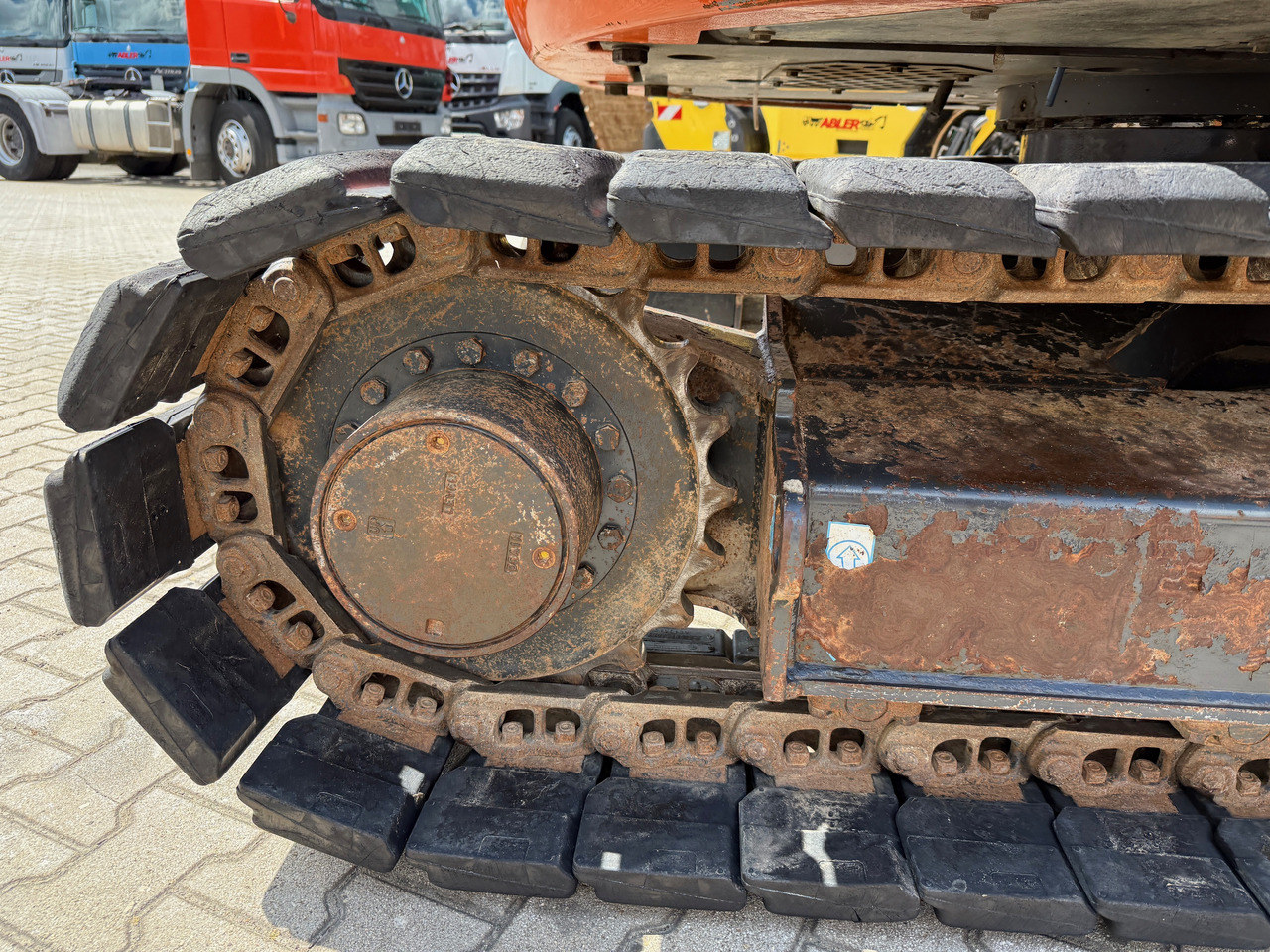 Escavadeira Hitachi ZX85 US-3 OFFSET Kompaktbagger MS08: foto 16