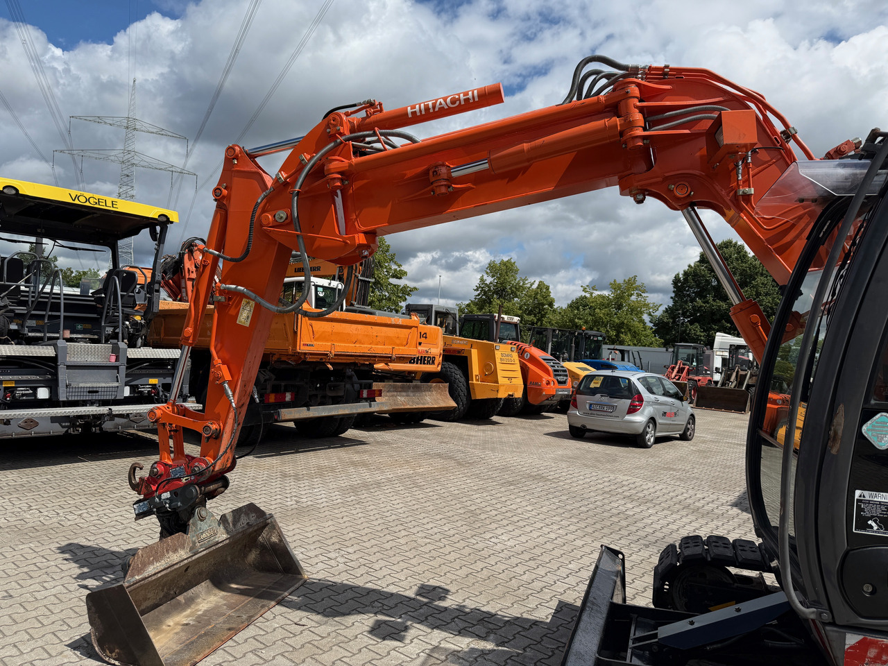 Escavadeira Hitachi ZX85 US-3 OFFSET Kompaktbagger MS08: foto 9