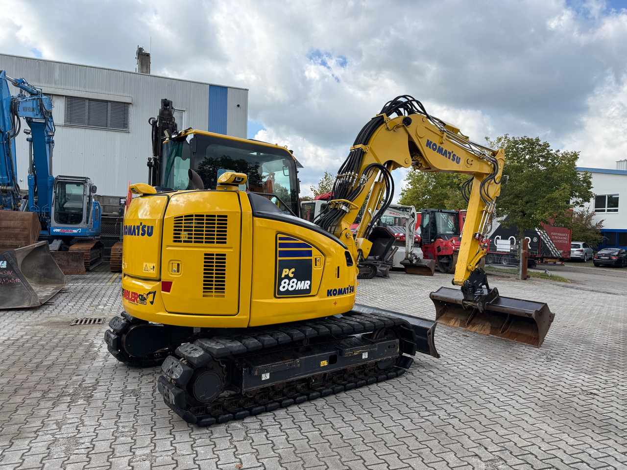 Komatsu PC88 MR-11E0 Kompaktbagger Verstellausleger Powertilt - Escavadeira: foto 4 Komatsu PC88 MR-11E0 Kompaktbagger Verstellausleger Powertilt - Escavadeira: foto 4