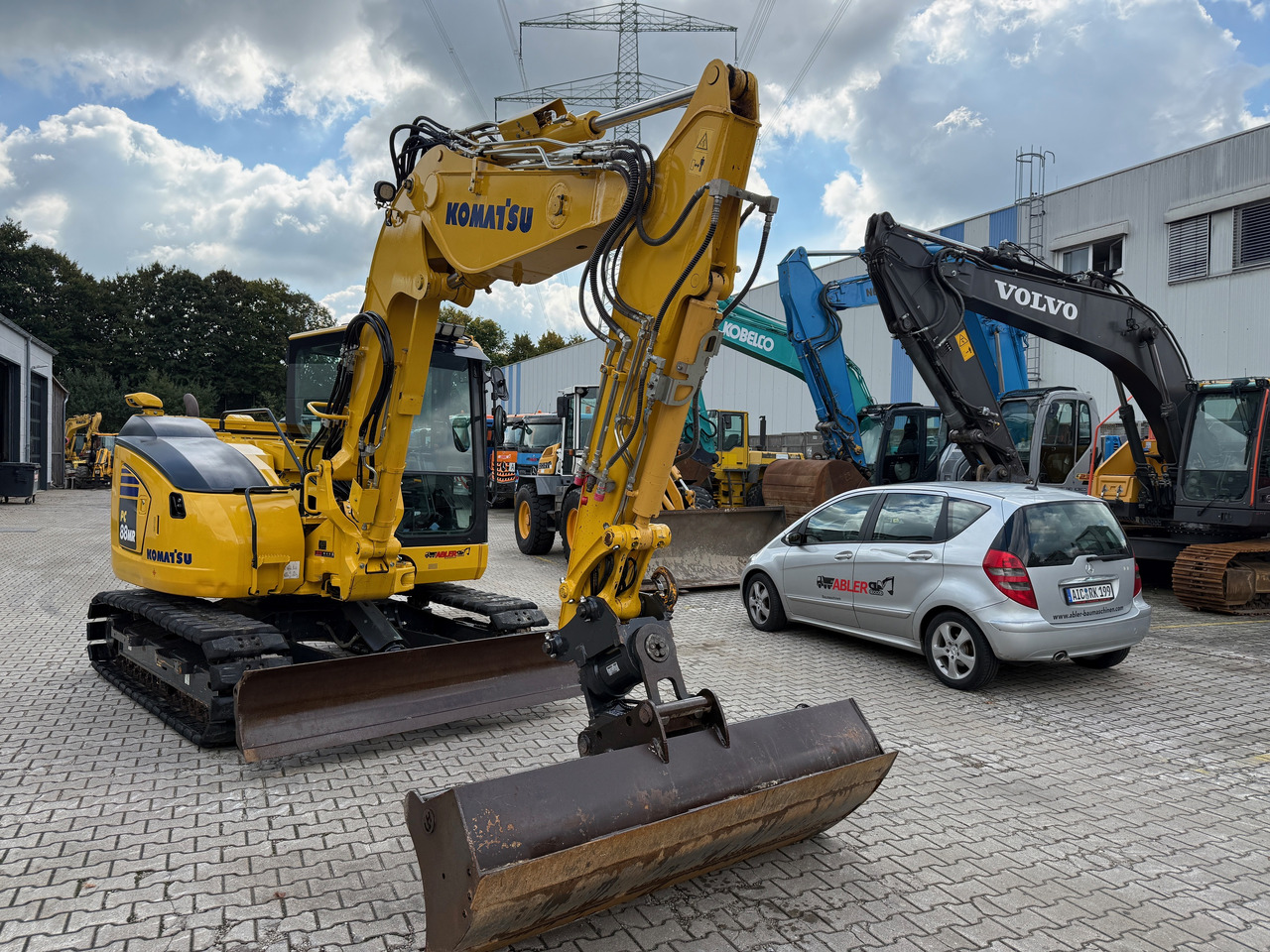 Komatsu PC88 MR-11E0 Kompaktbagger Verstellausleger Powertilt - Escavadeira: foto 5 Komatsu PC88 MR-11E0 Kompaktbagger Verstellausleger Powertilt - Escavadeira: foto 5