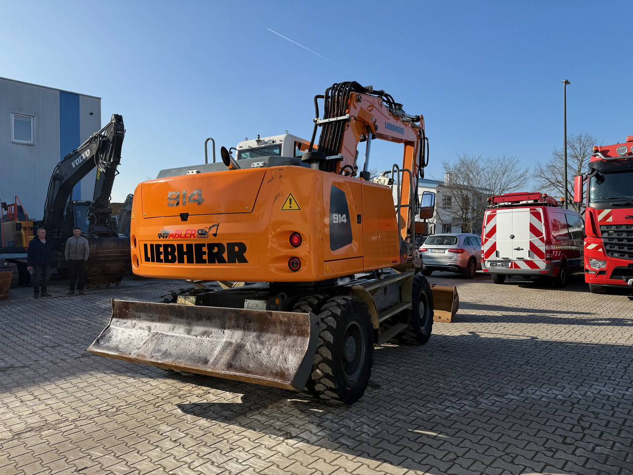 Liebherr A914 Mobilbagger OQ65 Klima - Escavadeira de rodas: foto 5 Liebherr A914 Mobilbagger OQ65 Klima - Escavadeira de rodas: foto 5