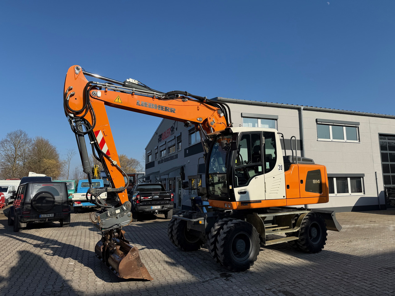 Liebherr A914 Mobilbagger OQ65 Klima - Escavadeira de rodas: foto 2 Liebherr A914 Mobilbagger OQ65 Klima - Escavadeira de rodas: foto 2