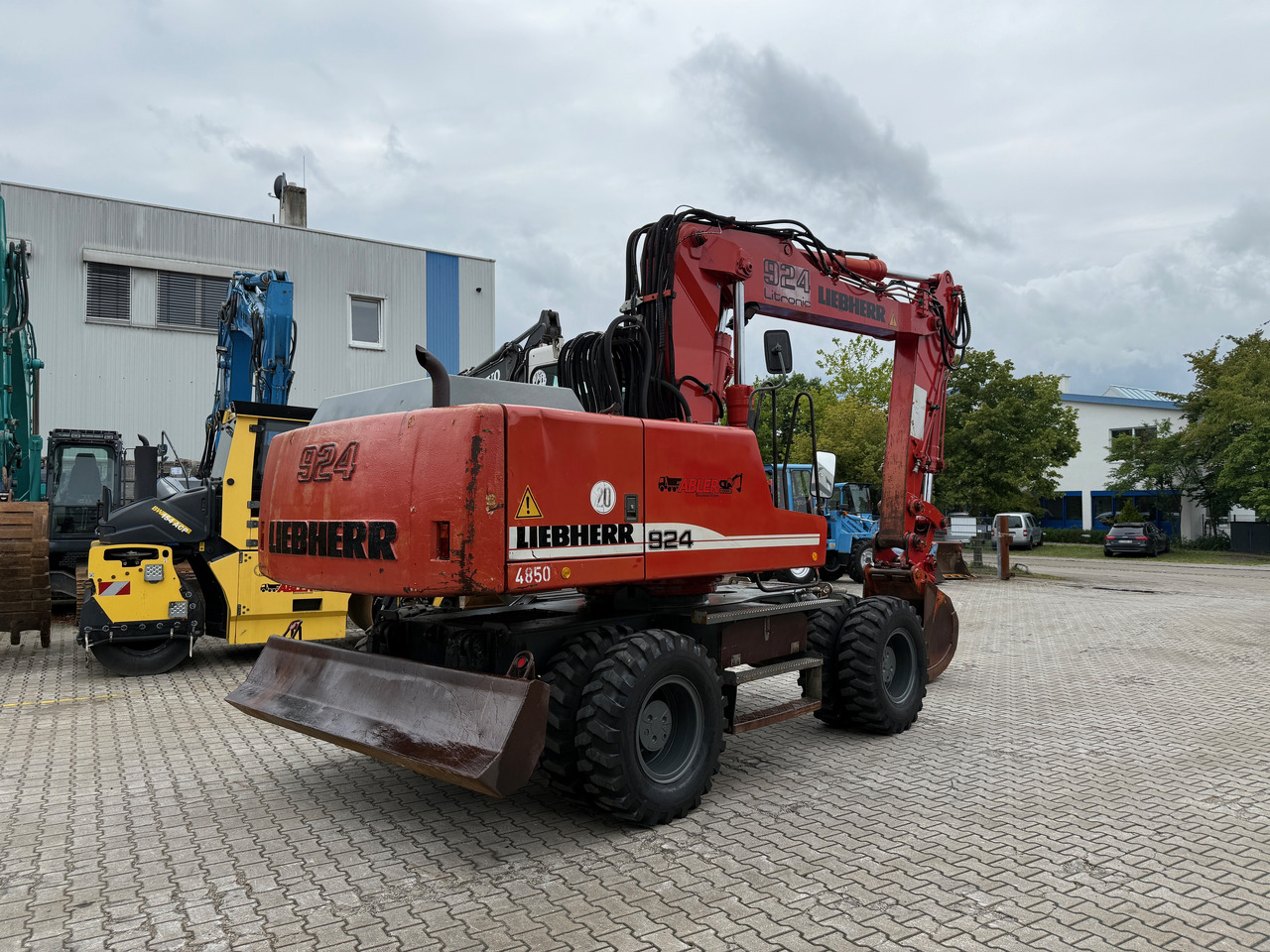 Liebherr A924 Litronic Mobilbagger MS21 + Klima - Escavadeira: foto 4 Liebherr A924 Litronic Mobilbagger MS21 + Klima - Escavadeira: foto 4