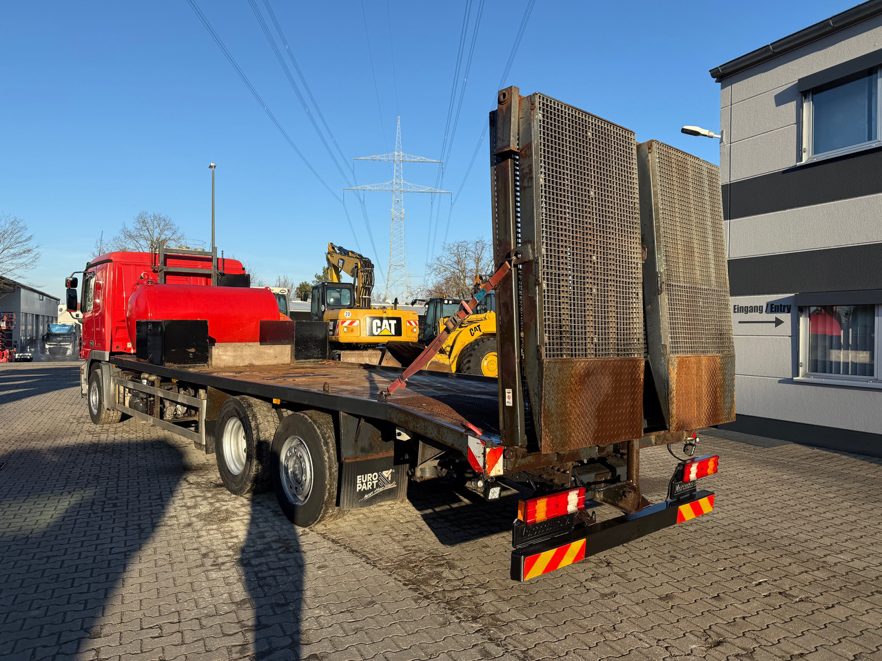 Mercedes-Benz 2541 Actros Baumaschinentransporter - Camião transporte de veículos: foto 5 Mercedes-Benz 2541 Actros Baumaschinentransporter - Camião transporte de veículos: foto 5