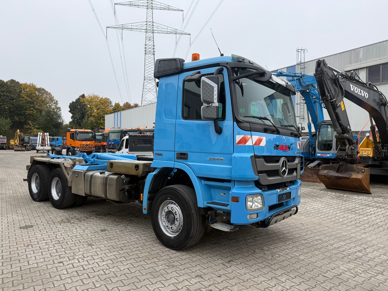 Mercedes-Benz 2646 Actros Abrollkipper Meiller AHK - Camião polibenne: foto 4 Mercedes-Benz 2646 Actros Abrollkipper Meiller AHK - Camião polibenne: foto 4