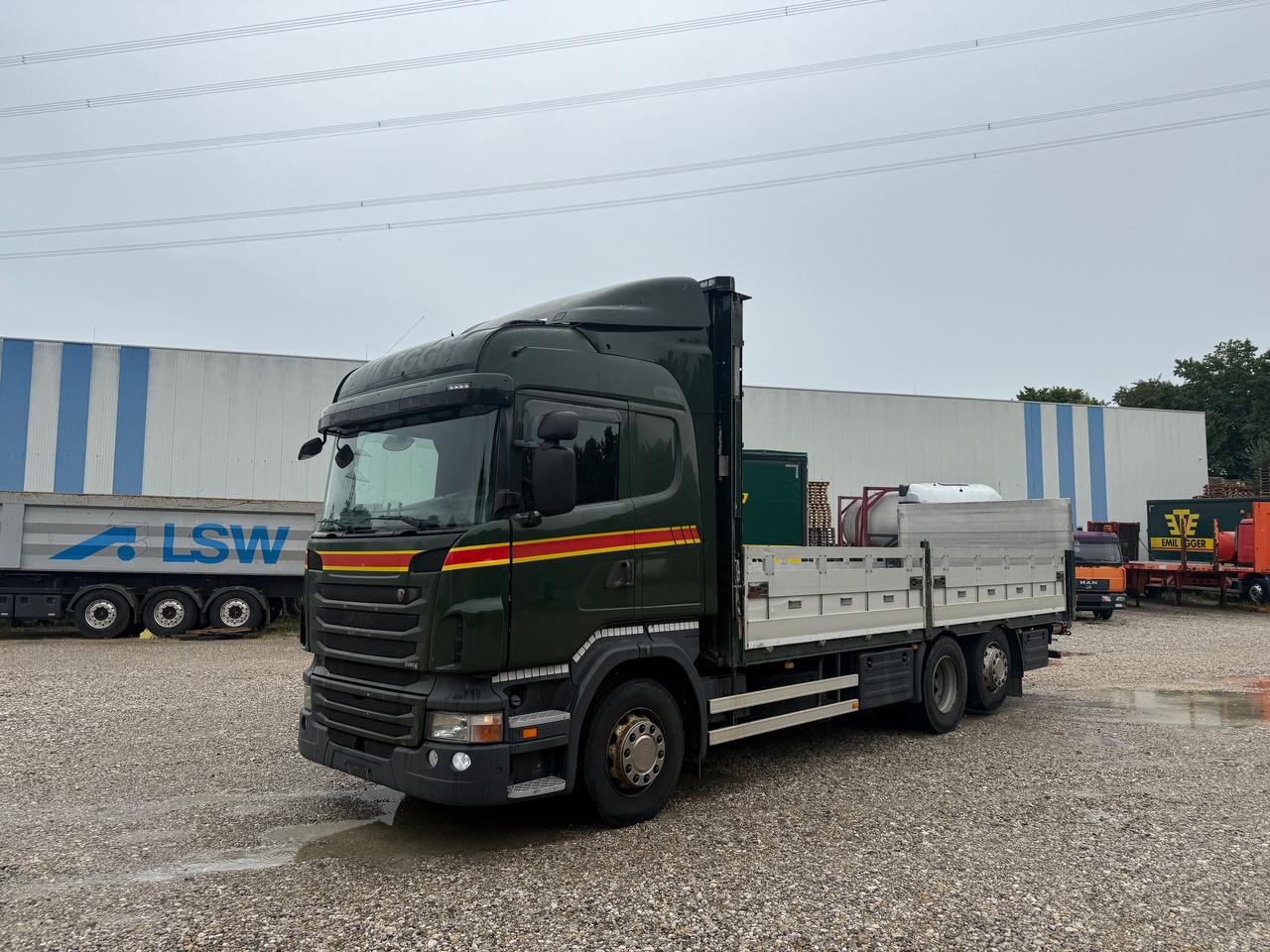 Scania R480 Pritsche mit Ladebordwand AHK - Camião de caixa aberta/ Plataforma, Camião grua: foto 2 Scania R480 Pritsche mit Ladebordwand AHK - Camião de caixa aberta/ Plataforma, Camião grua: foto 2