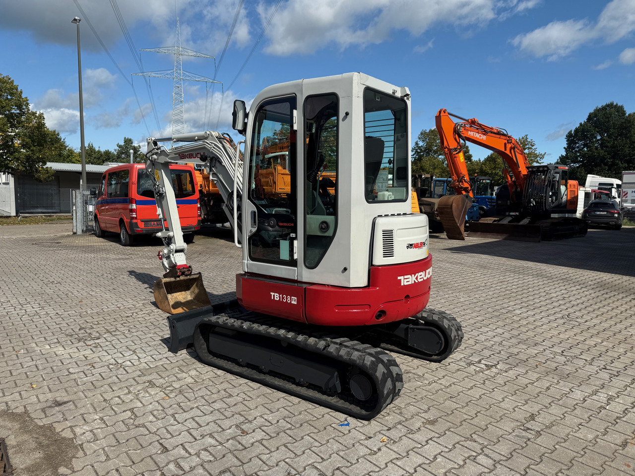 Takeuchi TB138FR Hüllkreis Minibagger Powertilt - Escavadeira: foto 5 Takeuchi TB138FR Hüllkreis Minibagger Powertilt - Escavadeira: foto 5