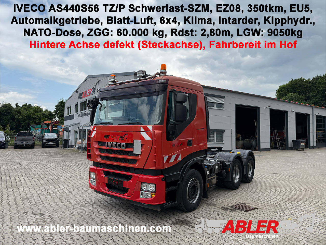 Iveco AS440S56 TZ/P Schwerlast SZM Kipphydr. Intarder - Tractor: foto 1 Iveco AS440S56 TZ/P Schwerlast SZM Kipphydr. Intarder - Tractor: foto 1
