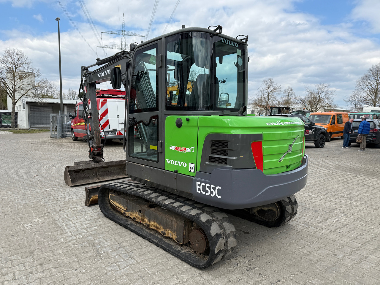 Volvo EC55C Kompaktbagger MS03 Klima - Escavadeira: foto 5 Volvo EC55C Kompaktbagger MS03 Klima - Escavadeira: foto 5