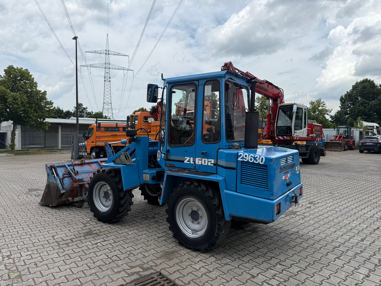 Zettelmeyer ZL502C Radlader Gabel+Klappschaufel+SW - Pá carregadora de rodas: foto 4 Zettelmeyer ZL502C Radlader Gabel+Klappschaufel+SW - Pá carregadora de rodas: foto 4