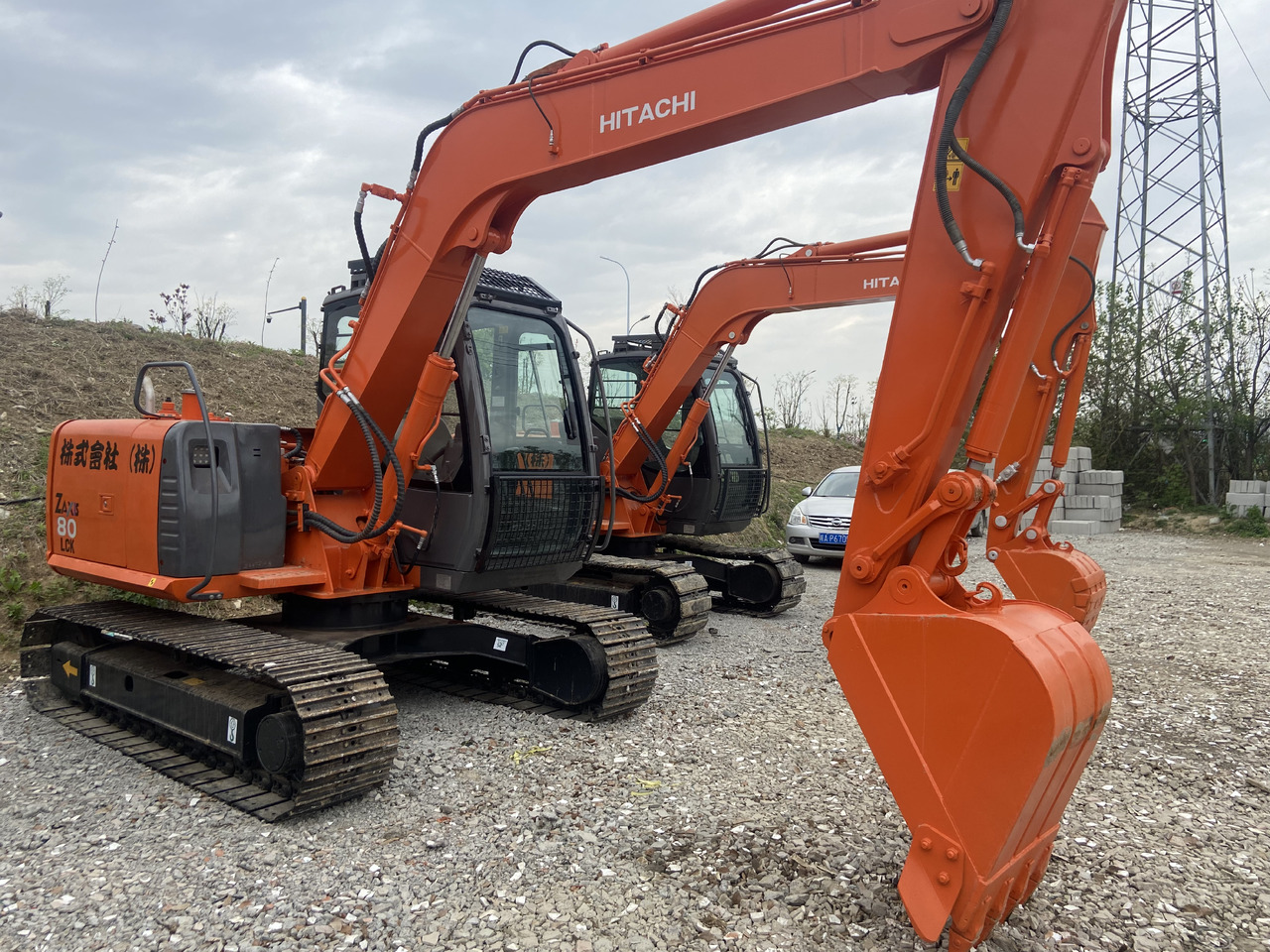 HITACHI ZX80 - Mini escavadeira: foto 3 HITACHI ZX80 - Mini escavadeira: foto 3