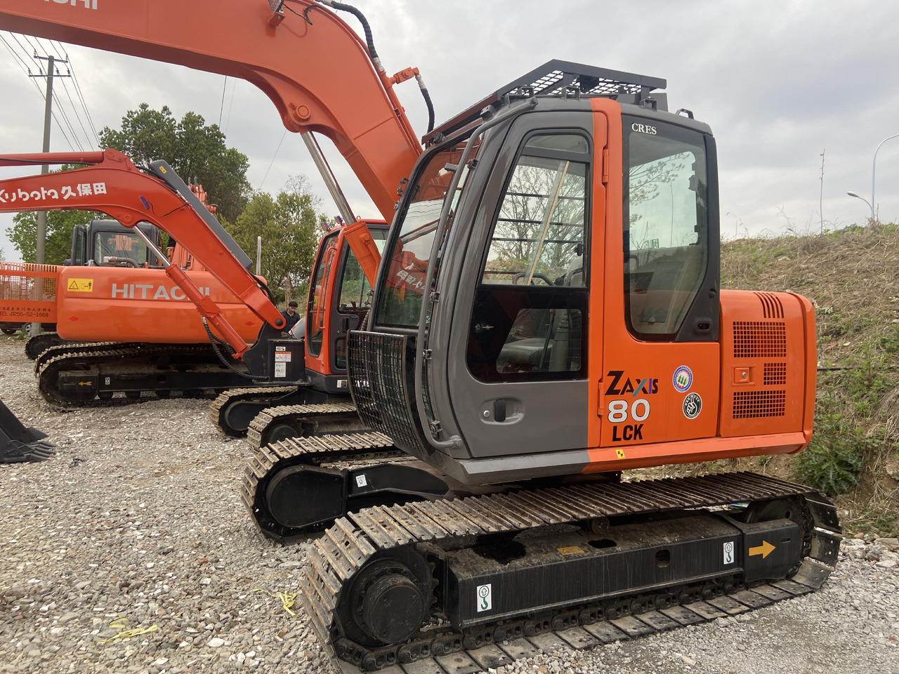 HITACHI ZX80 - Mini escavadeira: foto 1 HITACHI ZX80 - Mini escavadeira: foto 1