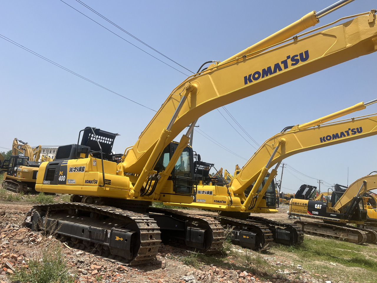 KOMATSU PC400-8 - Escavadeira: foto 1 KOMATSU PC400-8 - Escavadeira: foto 1