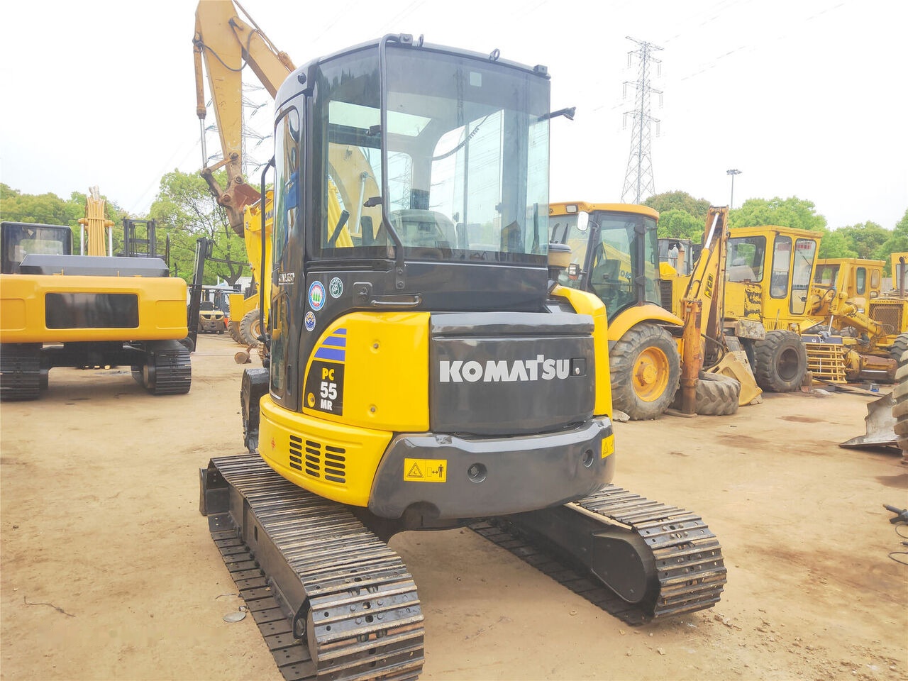 Komatsu PC55MR - Mini escavadeira: foto 3 Komatsu PC55MR - Mini escavadeira: foto 3