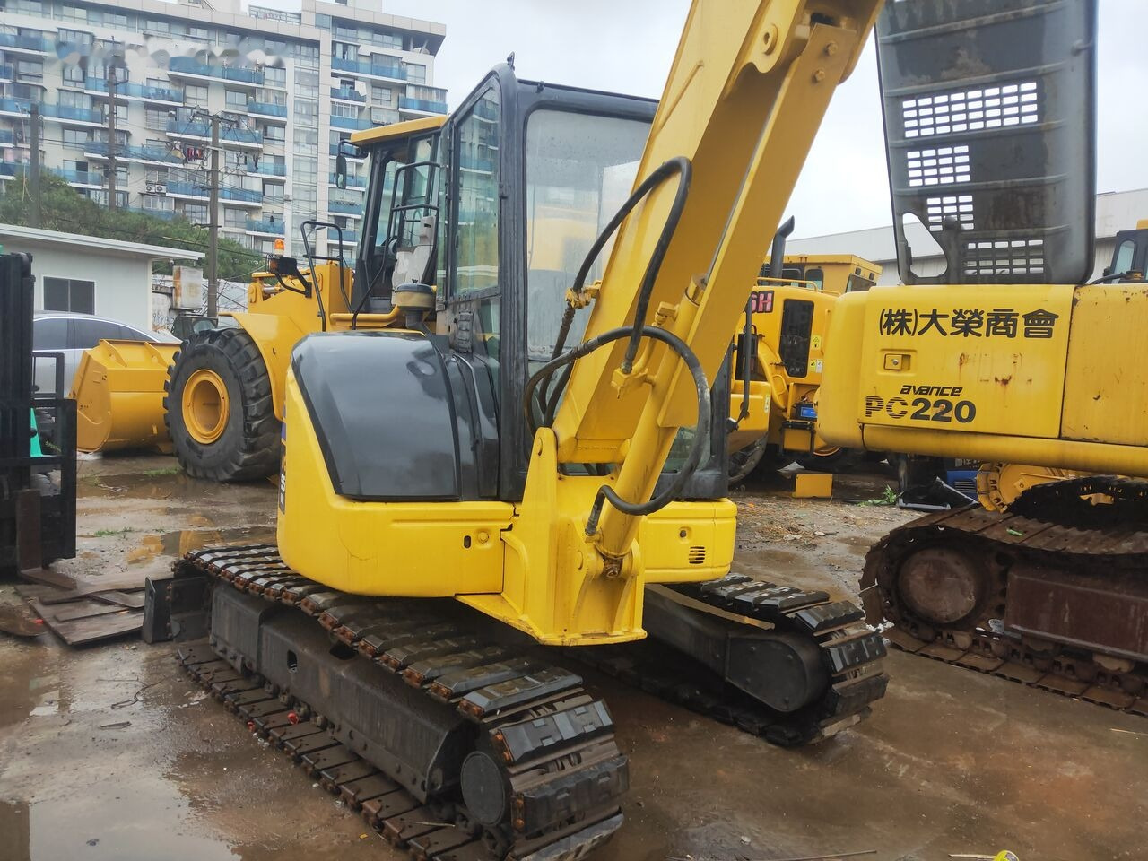 Komatsu PC55MR - Mini escavadeira: foto 4 Komatsu PC55MR - Mini escavadeira: foto 4