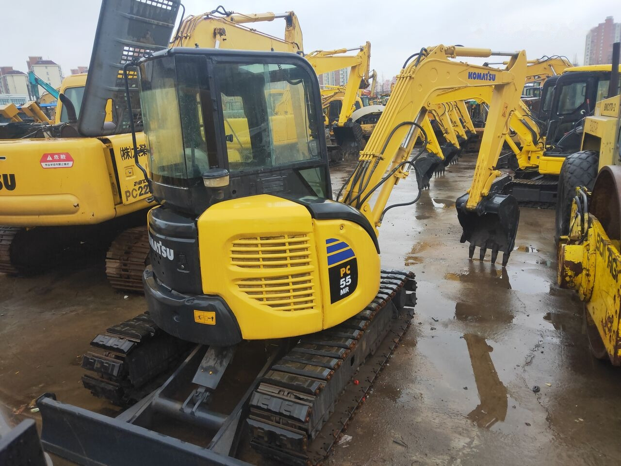 Komatsu PC55MR - Mini escavadeira: foto 3 Komatsu PC55MR - Mini escavadeira: foto 3