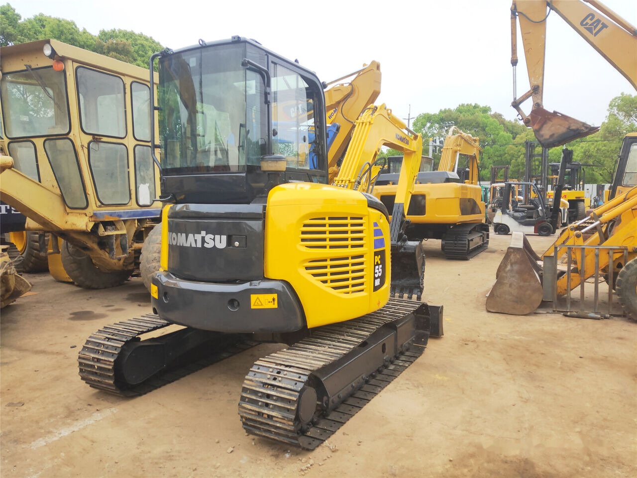 Komatsu PC55MR - Mini escavadeira: foto 2 Komatsu PC55MR - Mini escavadeira: foto 2