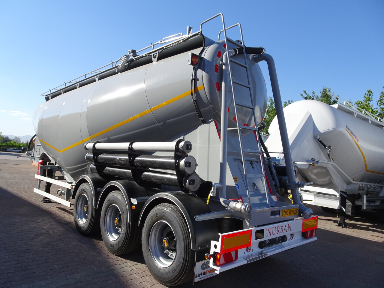 Semirreboque tanque para transporte de cemento novo NURSAN Cement Bulker: foto 9
