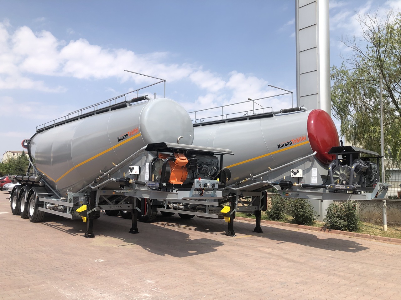 Semirreboque tanque para transporte de cemento novo NURSAN Cement Bulker: foto 10