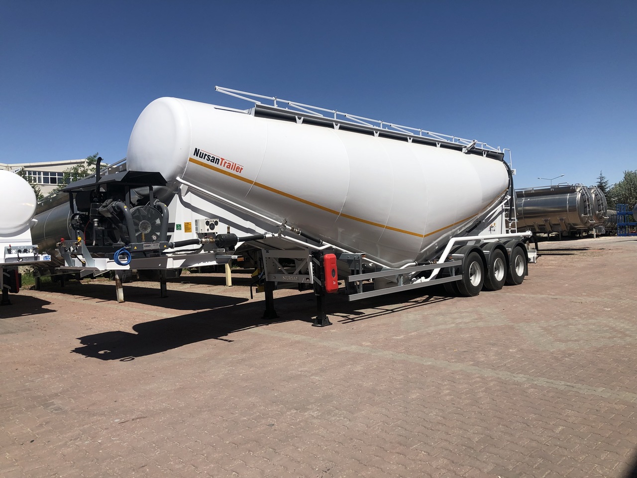 Semirreboque tanque para transporte de cemento novo NURSAN Cement Bulker: foto 6