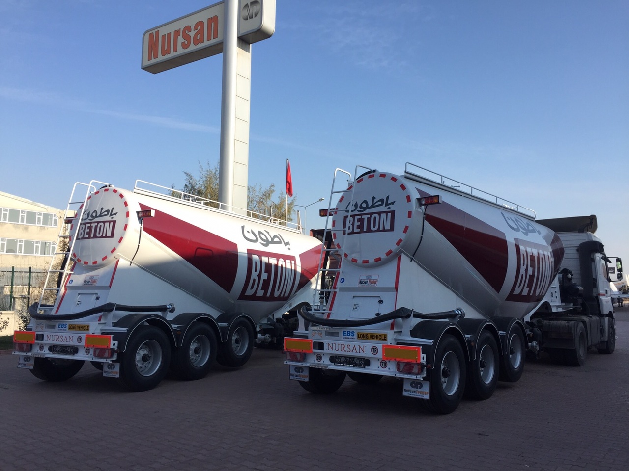Semirreboque tanque para transporte de cemento novo NURSAN Cement Bulker: foto 17
