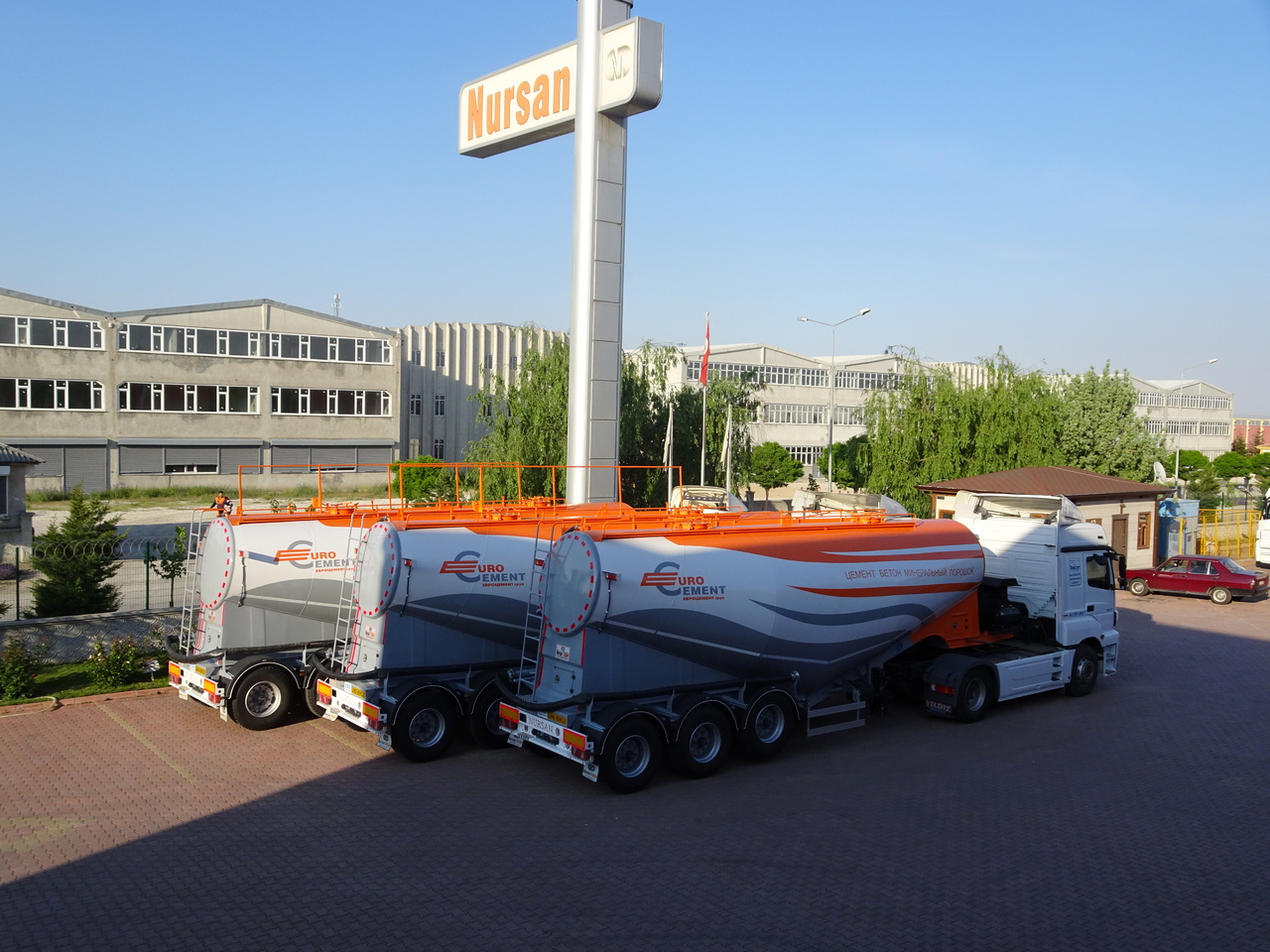 Semirreboque tanque para transporte de cemento novo NURSAN Cement Bulker: foto 14