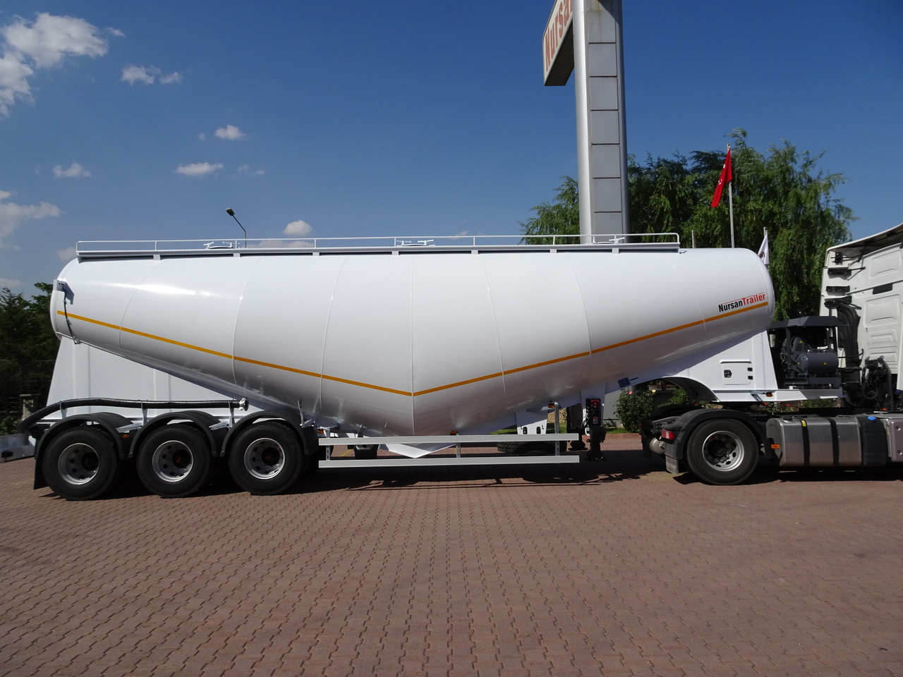 Semirreboque tanque para transporte de cemento novo NURSAN Cement Bulker: foto 20