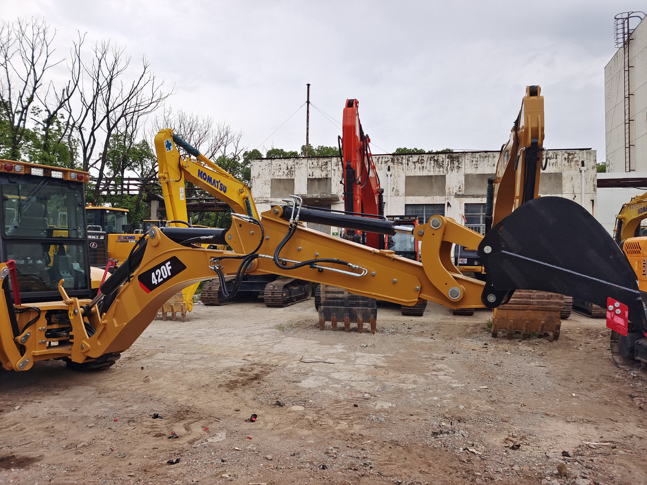 Retroescavadeira novo CATERPILLAR 420F CAT 420 F JCB 3CX: foto 7