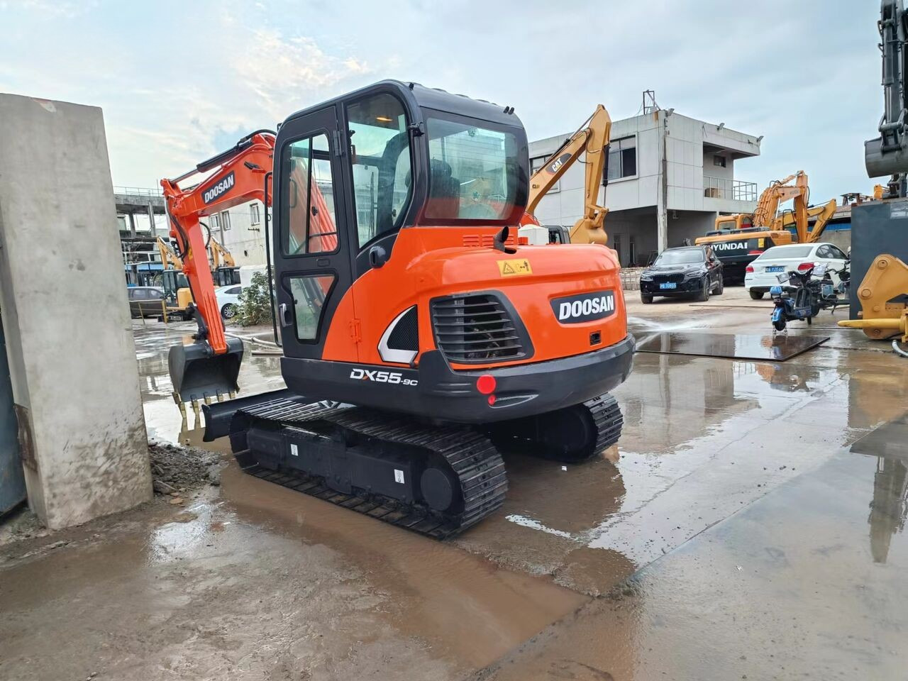 DOOSAN DX55-9C - Mini escavadeira: foto 4 DOOSAN DX55-9C - Mini escavadeira: foto 4