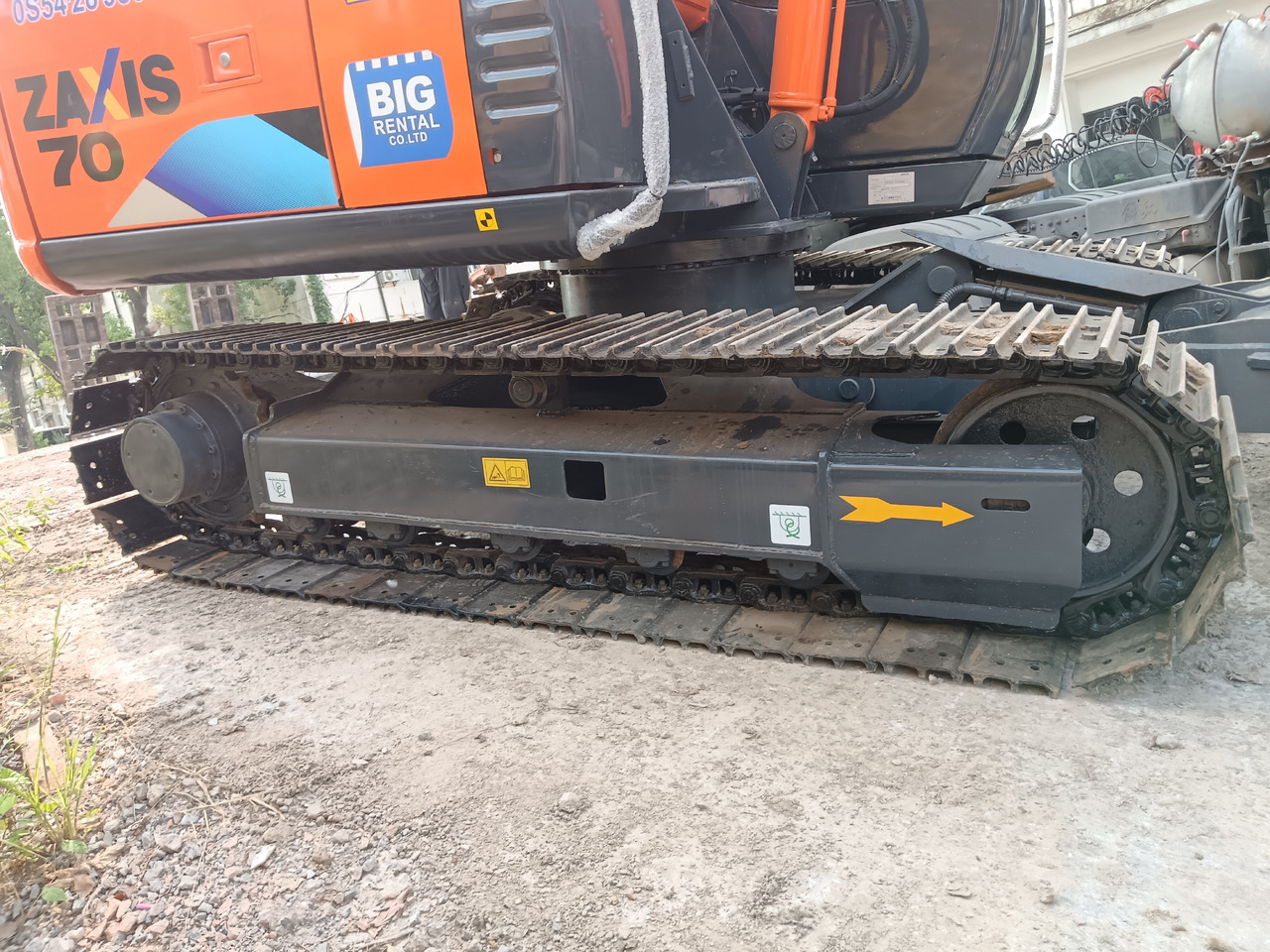 HITACHI ZX 70 - Mini escavadeira: foto 3 HITACHI ZX 70 - Mini escavadeira: foto 3