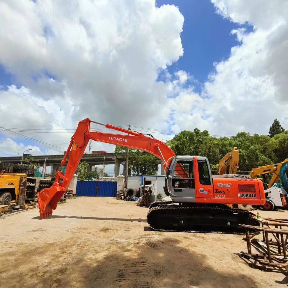 HITACHI ZX200-3 - Escavadora de rastos: foto 1 HITACHI ZX200-3 - Escavadora de rastos: foto 1