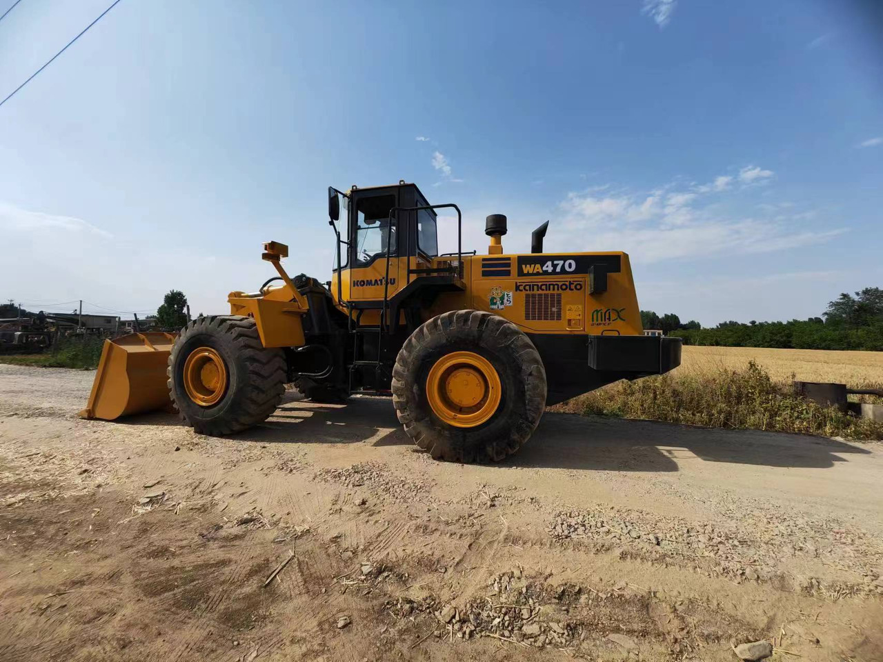 Pá carregadora de rodas KOMATSU WA470 WA 470: foto 1