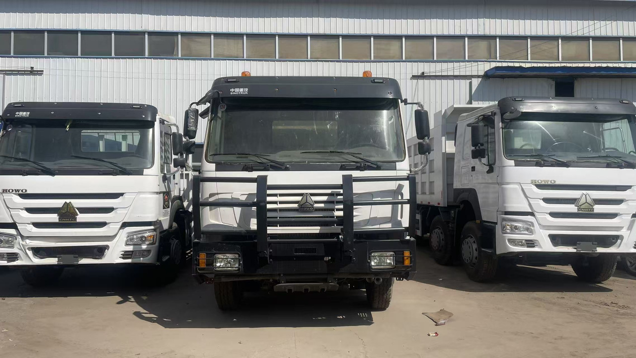 SINOTRUK HOWO 8*4 FENCE LIVESTOCK TRUCK - Camião basculante: foto 1 SINOTRUK HOWO 8*4 FENCE LIVESTOCK TRUCK - Camião basculante: foto 1