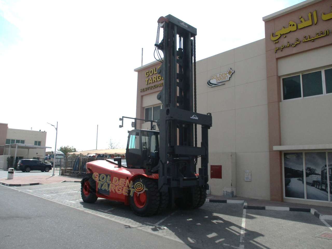 Linde H220 Container Handler - Manipulador de contentor: foto 1 Linde H220 Container Handler - Manipulador de contentor: foto 1