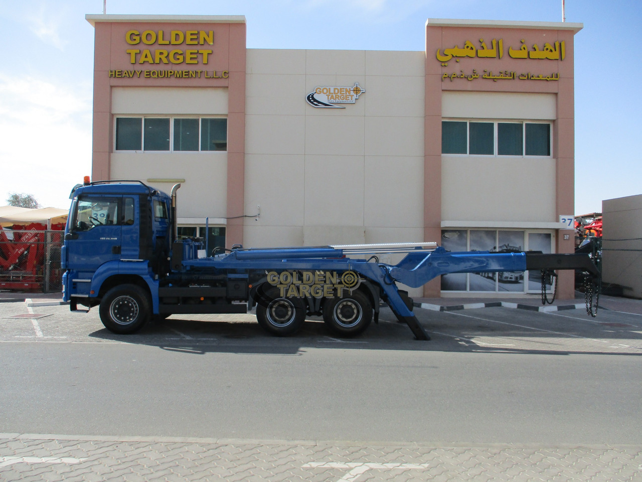 Camião multibenne MAN TGS 26.440 6x4 Skip Loader: foto 7
