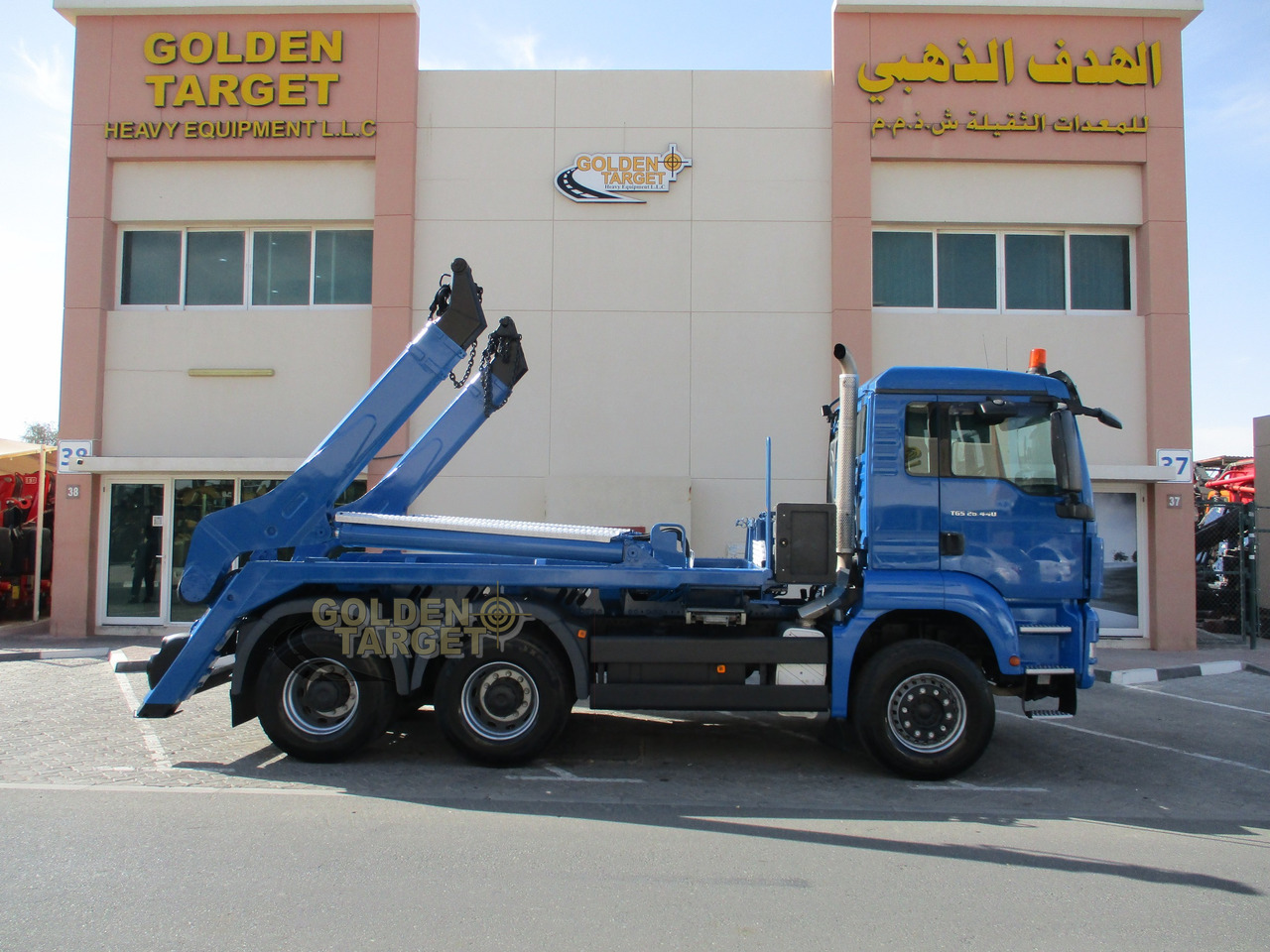 MAN TGS 26.440 6x4 Skip Loader - Camião multibenne: foto 5 MAN TGS 26.440 6x4 Skip Loader - Camião multibenne: foto 5