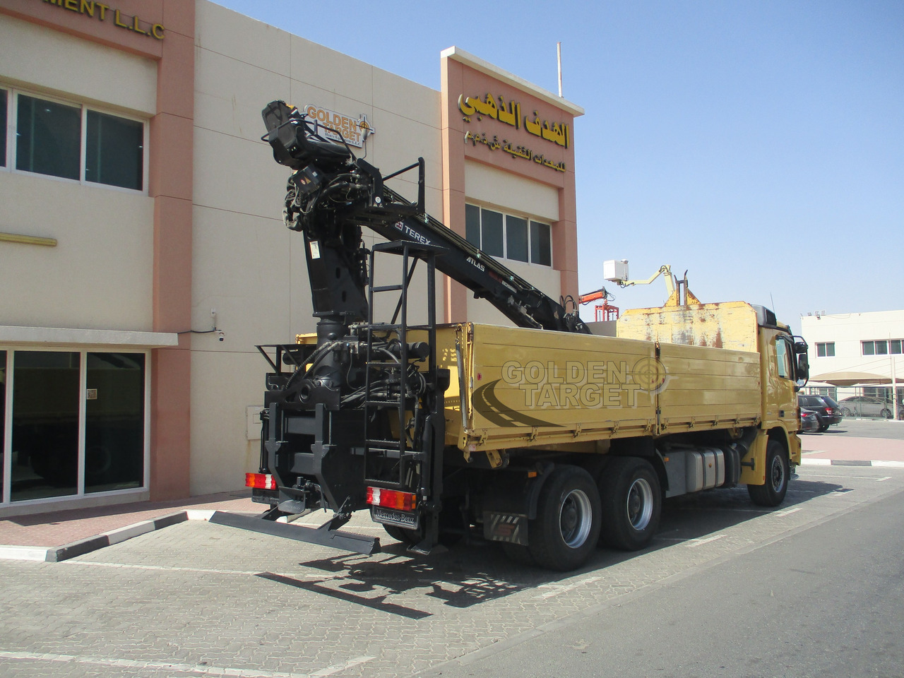 MERCEDES-BENZ ACTROS 2644 6×4 with ATLAS 165.2 Block Crane - Camião grua: foto 3 MERCEDES-BENZ ACTROS 2644 6×4 with ATLAS 165.2 Block Crane - Camião grua: foto 3