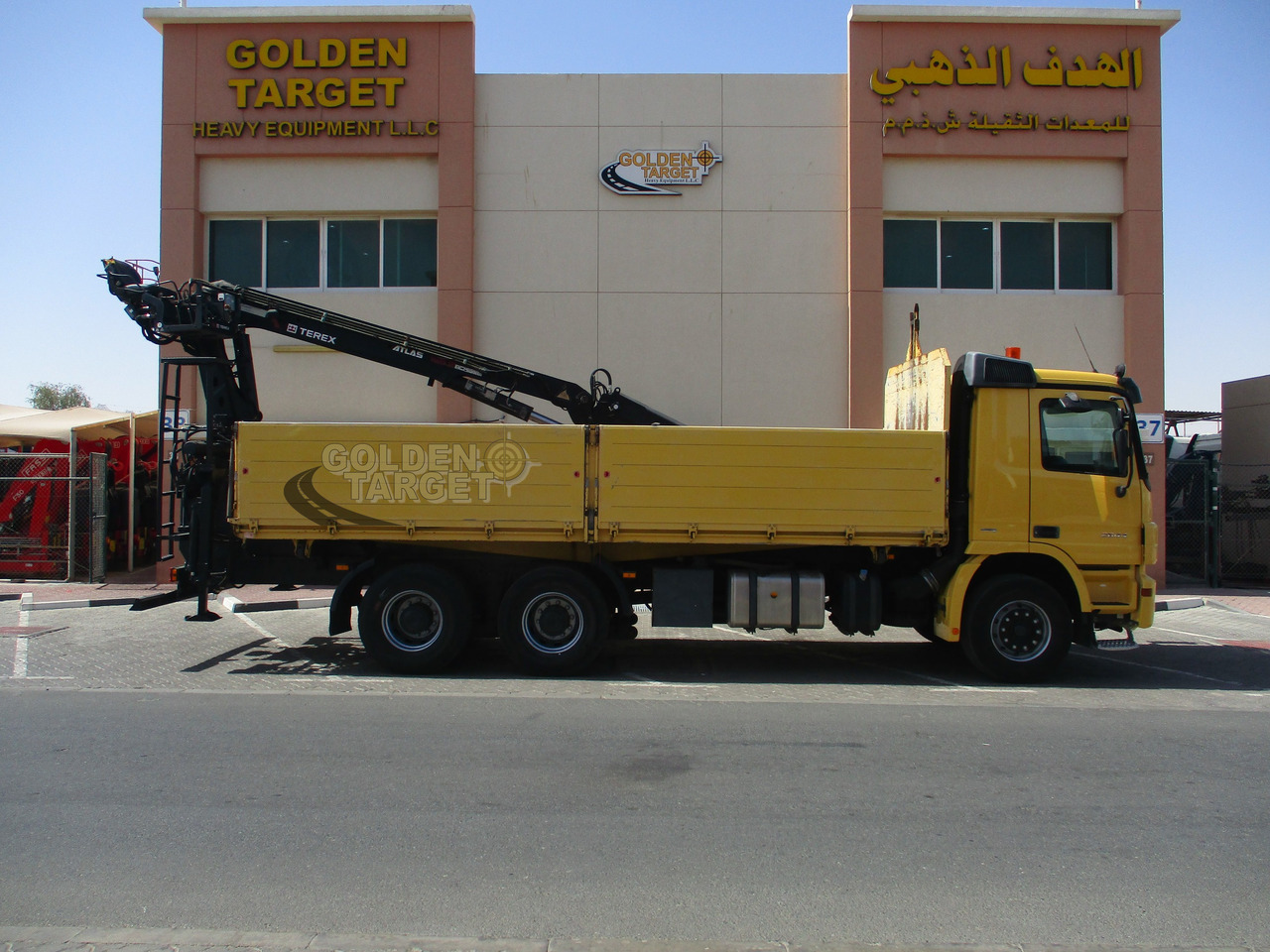 MERCEDES-BENZ ACTROS 2644 6×4 with ATLAS 165.2 Block Crane - Camião grua: foto 5 MERCEDES-BENZ ACTROS 2644 6×4 with ATLAS 165.2 Block Crane - Camião grua: foto 5