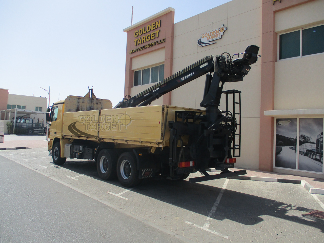 MERCEDES-BENZ ACTROS 2644 6×4 with ATLAS 165.2 Block Crane - Camião grua: foto 4 MERCEDES-BENZ ACTROS 2644 6×4 with ATLAS 165.2 Block Crane - Camião grua: foto 4