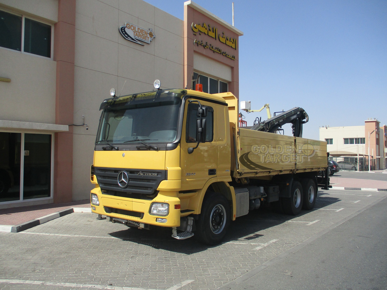 MERCEDES-BENZ ACTROS 2644 6×4 with ATLAS 165.2 Block Crane - Camião grua: foto 2 MERCEDES-BENZ ACTROS 2644 6×4 with ATLAS 165.2 Block Crane - Camião grua: foto 2