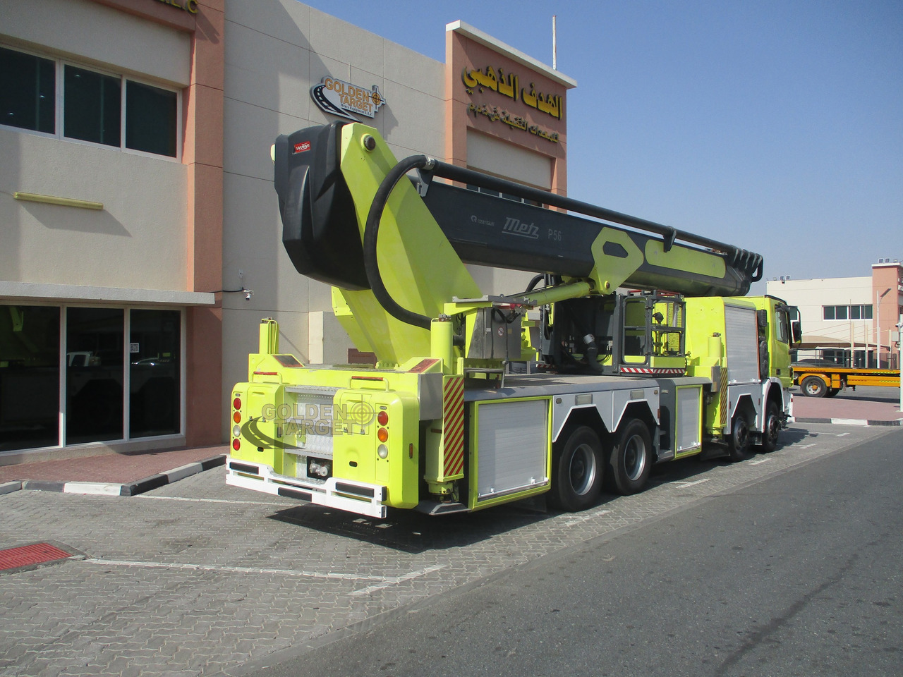 Mercedes ACTROS 4140 8x4 METZ P56 Fire Truck - Carro de bombeiro: foto 3 Mercedes ACTROS 4140 8x4 METZ P56 Fire Truck - Carro de bombeiro: foto 3
