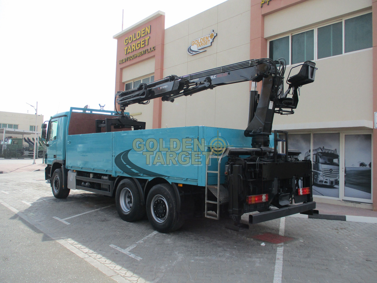 Mercedes-Benz Actros 2641 - Camião de caixa aberta/ Plataforma, Camião grua: foto 4 Mercedes-Benz Actros 2641 - Camião de caixa aberta/ Plataforma, Camião grua: foto 4