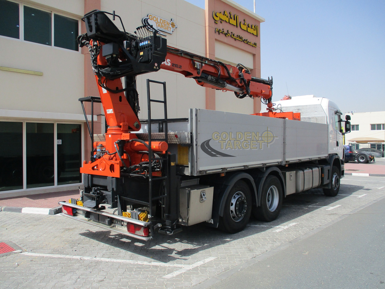 SCANIA G480 6x2 with ATLAS 210.2 Block Crane - Camião grua: foto 3 SCANIA G480 6x2 with ATLAS 210.2 Block Crane - Camião grua: foto 3